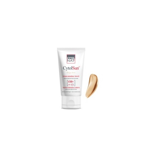 CYTOLNAT CYTOLSUN ECRAN SPF50+ TEINTE BEIGE DORE - tunisie