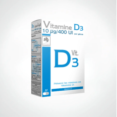 VITAL VITAMINE D3 30 Gelules - tunisie