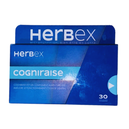 HERBEX COGNIRAISE 30 GELULES - tunisie