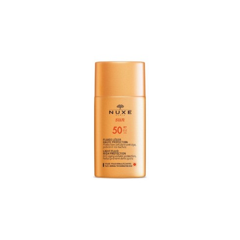 NUXE SUN FLUIDE LEGER VISAGE SPF50+ 50ML - tunisie