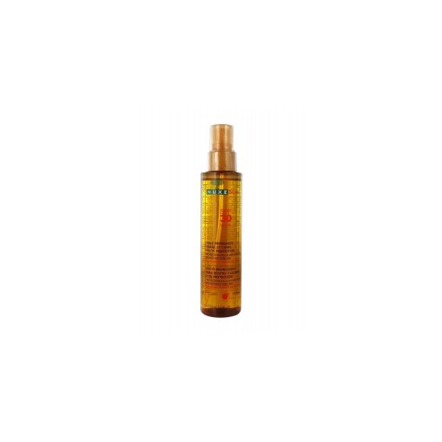 NUXE SUN HUILE BRONZANTE VISAGE ET CORPS SPF30 150ML - tunisie