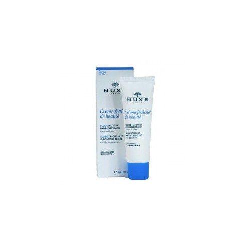 NUXE CREME FRAICHE DE BEAUTE FLUIDE MATIFIANT 50ML - tunisie