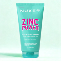 NUXE ZINC POWER GELEE NETTOYANTE PURIFIANTE 150ML - tunisie