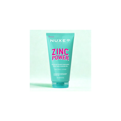 NUXE ZINC POWER GELEE NETTOYANTE PURIFIANTE 150ML - tunisie