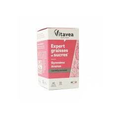 VITAVEA EXPERT GRAISSES ET SUCRES 20 GELLULES - tunisie