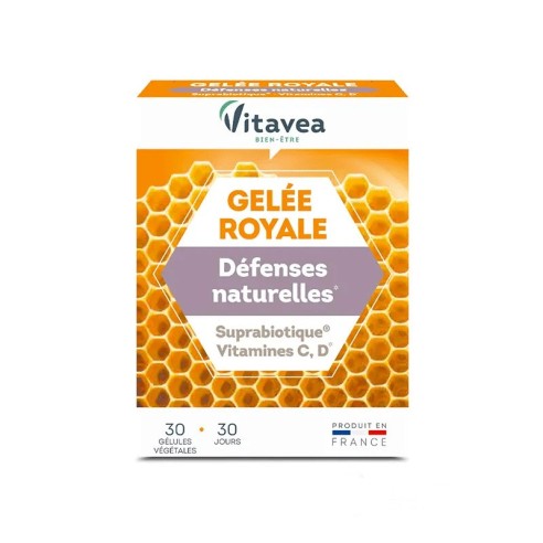 VITAVEA GELEE ROYALE DEFENSES NATURELLES 30 GELULES - tunisie