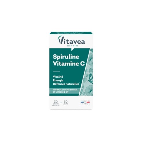 VITAVEA SPIRULINE VITAMINE C 30 GELULES - tunisie