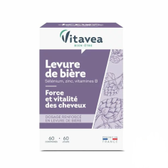 VITAVEA LEVURE DE BIERE + SELENIUM + ZINC 60 COMPRIMES - tunisie