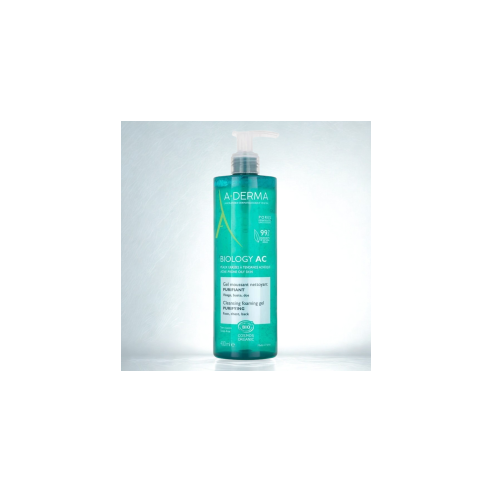 A-DERMA BIOLOGY AC GEL MOUSSANT NETTOYANT PURIFIANT 400ML - tunisie