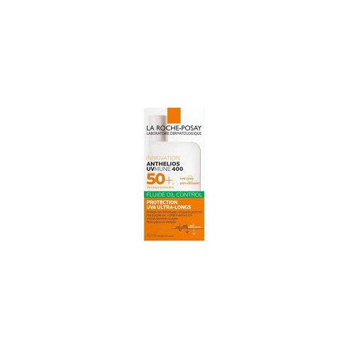 ECRAN LA ROCHE POSAY ANTHELIOS UVMUNE 400 FLUIDE OIL CONTROL SPF50+ 50ML - tunisie