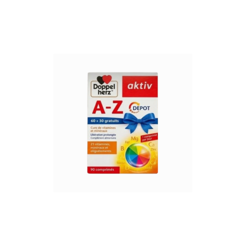 AKTIV A-Z ACTION DURABLE 60 COMPRIMES+30 GRATUITS - tunisie
