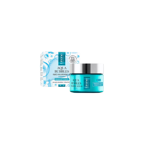 LIRENE AQUA BUBBLES HYDRO GEL CREME VISAGE JOUR ET NUIT 50ML - tunisie