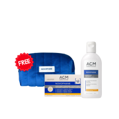 COFFRET ACM NOVOPHANE SHAMPOOING ENERGISANT 200ML + ACM NOVOPHANE CHEVEUX ET ONGLES 60 GELULES + (TROUSSE GRATUIT) - tunisie