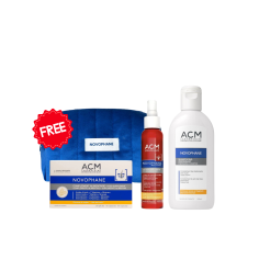 COFFRET ACM SHAMPOOING ENERGISANT 200ML + LOTION ANTI-CHUTE 100ML + COMPLIMENT CHEVEUX ET ONGLES 60 GELULES +(TROUSSE GRATUIT...