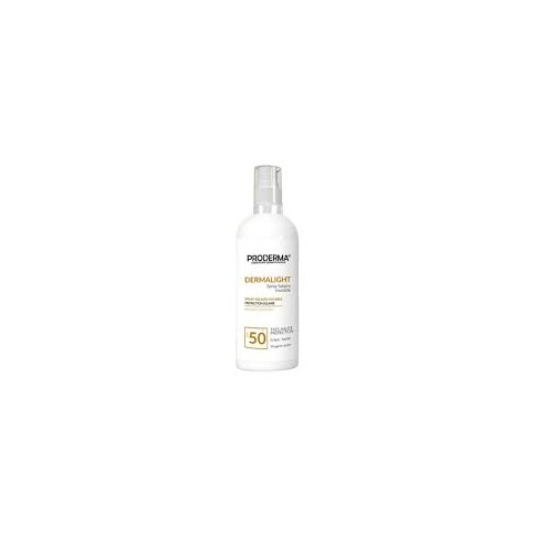 PRODERMA DERMALIGHT SPRAY SOLAIRE INVISIBLE SPF50+ 220ml - tunisie
