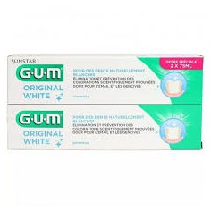 GUM DENTIFRICE ORIGINAL WHITE LOT DE 2 REF 1745 - tunisie