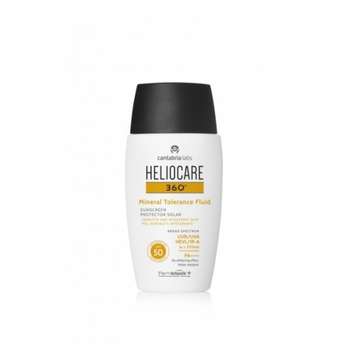 HELIOCARE 360 MINERAL TOLERANCE FLUID SPF50 50ML - tunisie
