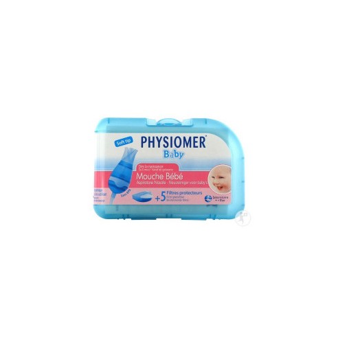 PHYSIOMER MOUCHE BEBE AVEC EMBOUT ET 5 FILTRES JETABLES - tunisie