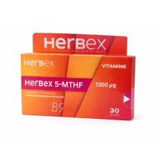 HERBEX 5-MTHF 1000 µG COMPRIMES B/30 (B9) - tunisie