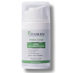 RIVADERM HYDRA CLEAR CREME HYDATANTE ANTI IMPERFECTIONS 50GR - tunisie