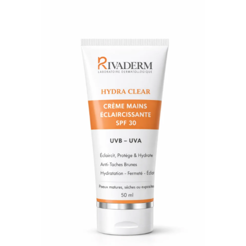 RIVADERM CREME A MAIN SPF30 50ML - tunisie