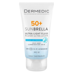 DERMEDIC SUNBRELLA FLUIDE SPF50+ PEAUX MIXTES A GRASSES - tunisie