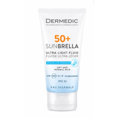 DERMEDIC SUNBRELLA FLUIDE SPF50+ PEAUX NORMALE A SECHES - tunisie