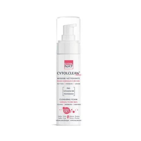 CYTOLNAT CYTOLCLEAN MOUSSE PEAUX NORMALES A SECHES 150 ML - tunisie