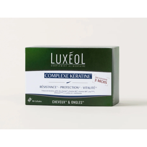 LUXEOL KERATINE GELLULES BT/90 - tunisie