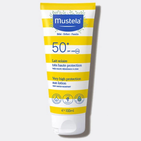 MUSTELA LAIT SOLAIRE TRES HAUTE PROTECTION SPF50+ 100ML - tunisie
