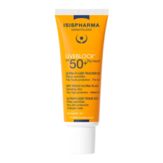 ISISPHARMA UVEBLOCK ULTRA FLUIDE TOUCHER SEC SPF50+ 40ML - tunisie