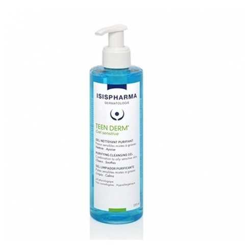 ISISPHARMA TEEN DERM GEL SENSITIVE 250ML - tunisie