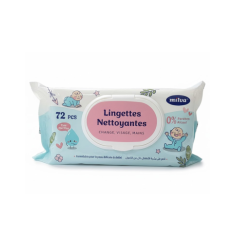 MILVA LINGETTES 72PCS - tunisie