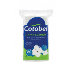 COTOBEL COTONS CARRES 80 PIECES - tunisie