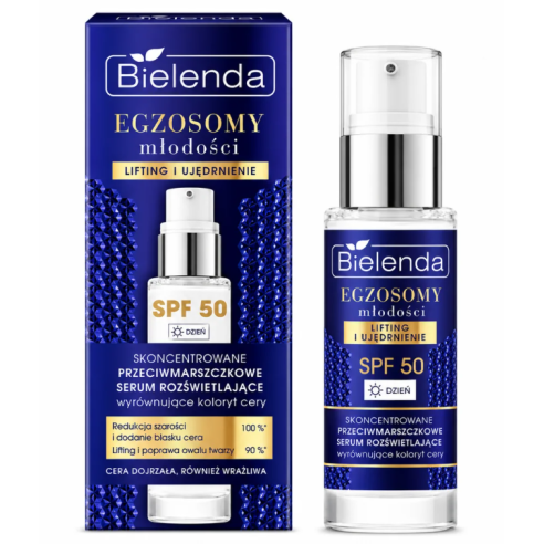 BIELENDA EGZOSOMY SERUM CONCENTRE DE JOUR ANTI RIDES ECLAT SPF50 30ML - tunisie