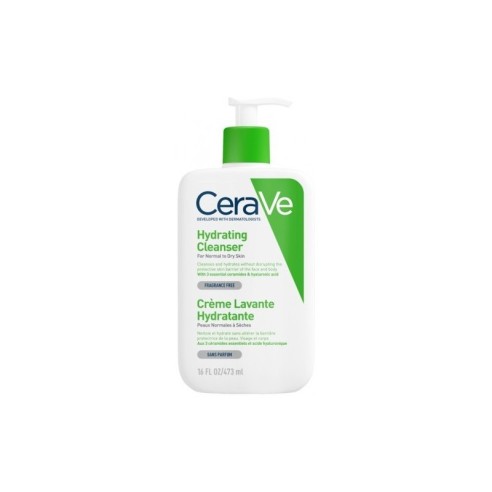 CERAVE CREME LAVANTE HYDRATANTE PEAUX SECHES 473ML - tunisie