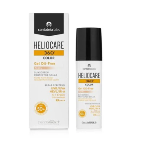HELIOCARE 360° GEL OIL FREE SPF50+ PEARL 50ML - tunisie