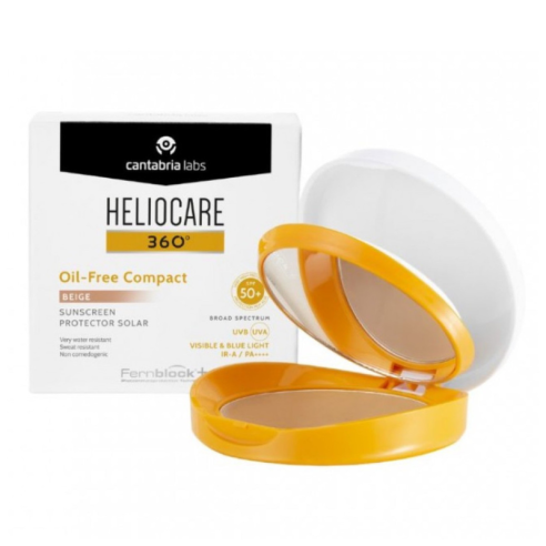 HELIOCARE 360 OIL FREE COMPACT BEIGE SPF50+ 10 G - tunisie