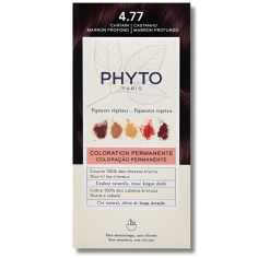PHYTO COLOR 4.77 CHATAIN MARRRON PROFOND - tunisie