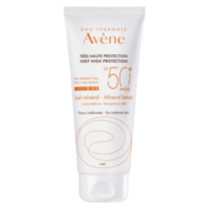 AVENE SOLAIRE LAIT MINERAL TRES HAUTE PROTECTION SPF50+ 100ML - tunisie