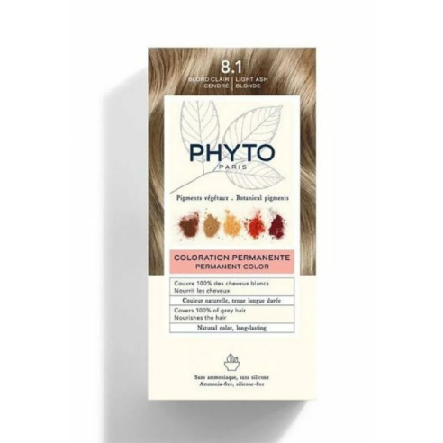PHYTO COLOR 8.1 BOND CLAIR CENDRE - tunisie