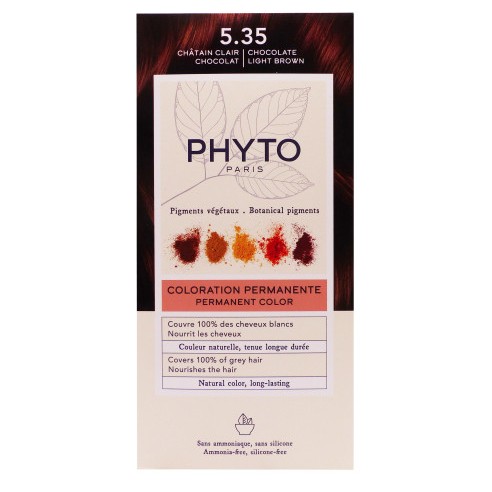 PHYTO COLOR 5.35 CHATAIN CLAIR CHOCOLAT - tunisie