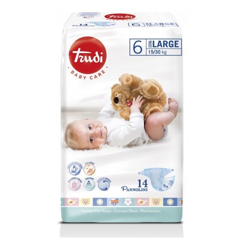TRUDI COUCHE BEBE TAILLE 6 15/30KG B14 - tunisie
