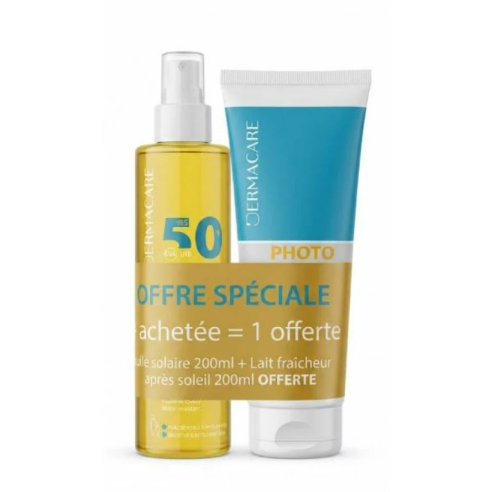 DERMACARE PACK PHOTOSUN EAU SOLAIRE + LAIT FRAICHEUR APRES SOLEIL OFFERT - tunisie