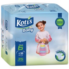 KOTIS COUCHE BEBE TAILLE 6 (+25 KG) - tunisie