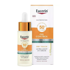EUCERIN SUN OIL CONTROL ULTRA-LIGHT UV SERUM SPF50+ 30ML - tunisie