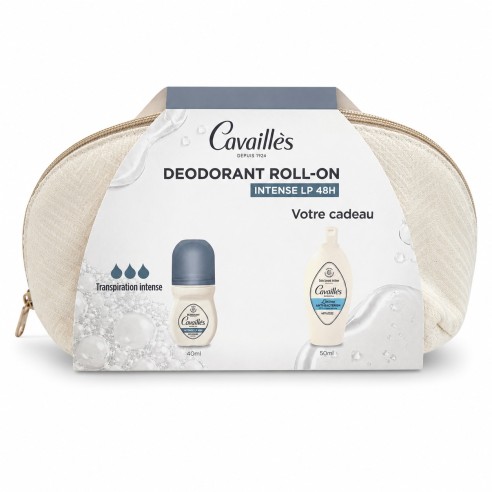 ROGE CAVAILLES TROUSSE DEODORANT ROLL-ON LP 48H+ANTI-BACTERIEN 50ML (OFFERT) - tunisie