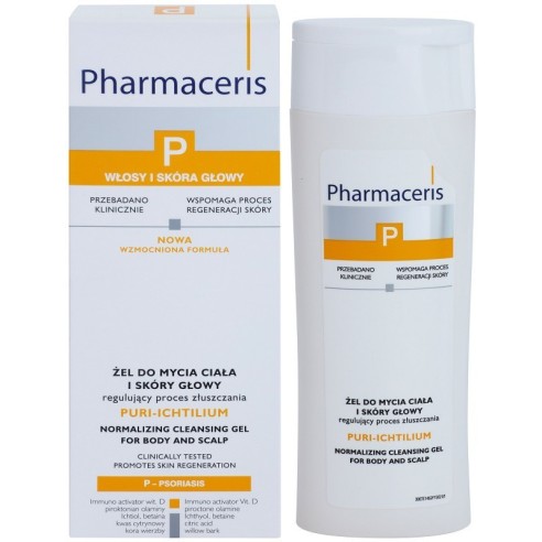 PHARMACERIS P PURI ICHTILIUM GEL DOUCHESHAMP 250 ML - tunisie