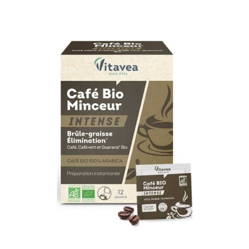 VITAVEA CAFE BIO MINCEUR INTENSE SACHETS B/12 - tunisie