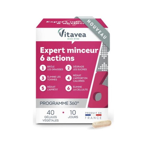 VITAVEA EXPERT MINCEUR 6 ACTIONS BT/40 - tunisie